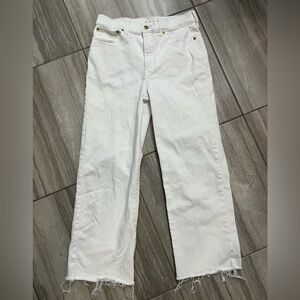 J. Crew women’s wide leg cropped jeans